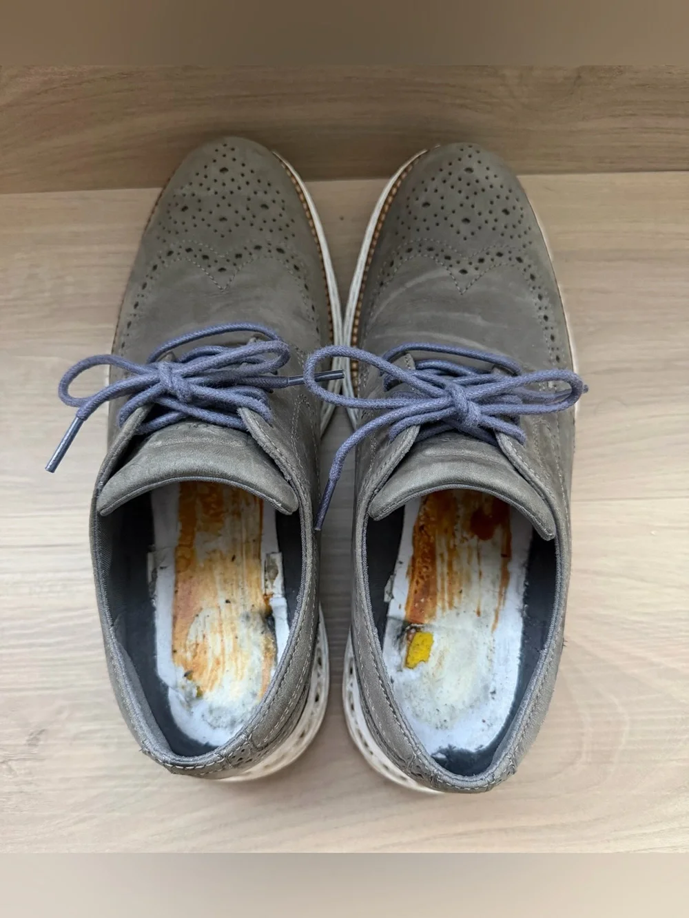 Cole Haan Men's ØriginalGrand 2.0 Wingtip Oxfords C40418 Size 8 *No Insoles